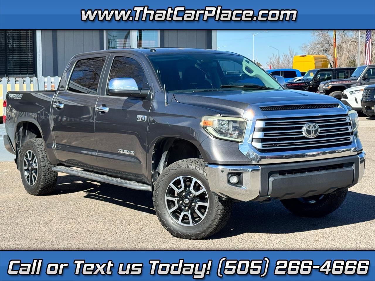 Used 2018 Toyota Tundra Limited w/ Limited Premium Package AWD/4WD image 1