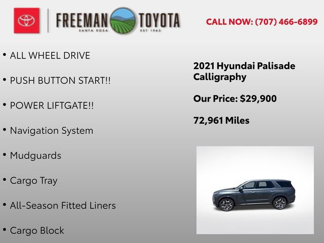 Used 2021 Hyundai Palisade Calligraphy w/ Winter Package AWD/4WD image 10
