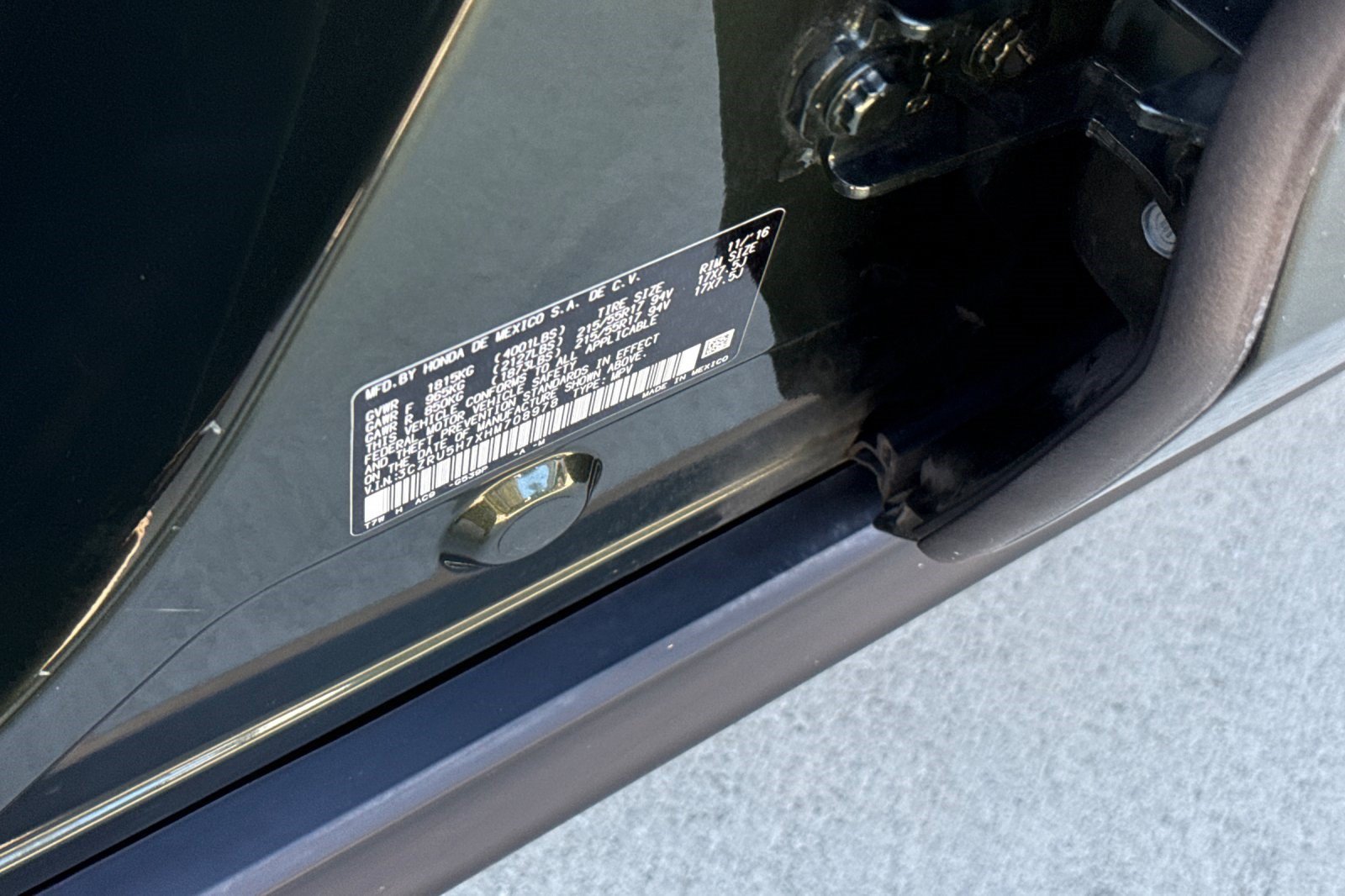 Used 2017 Honda HR-V EX-L image 20
