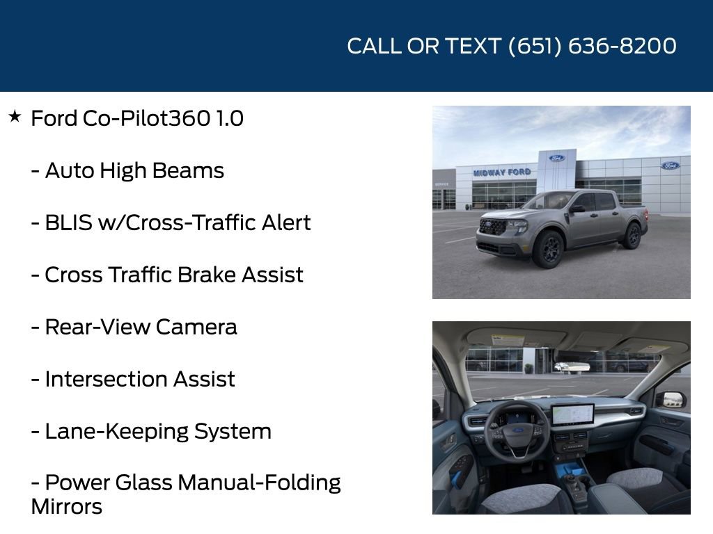New 2025 Ford Maverick XLT w/ XLT Luxury Package image 10