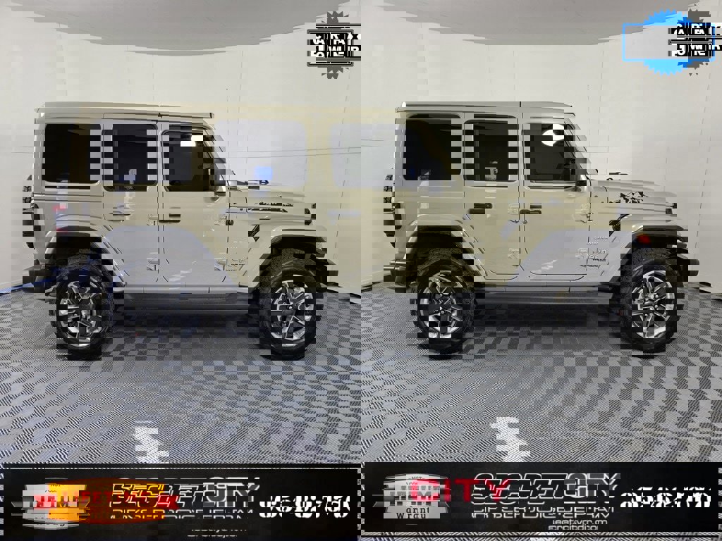 Used 2022 Jeep Wrangler Unlimited Sahara w/ LED Lighting Group image 8