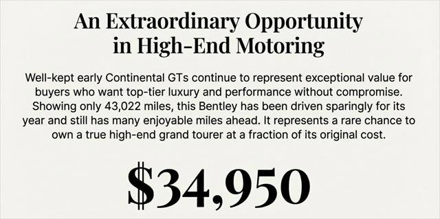 Used 2006 Bentley Continental GT image 14