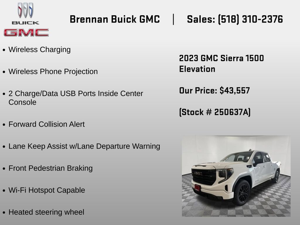Certified 2023 GMC Sierra 1500 Elevation w/ X31 Off-Road Package image 18