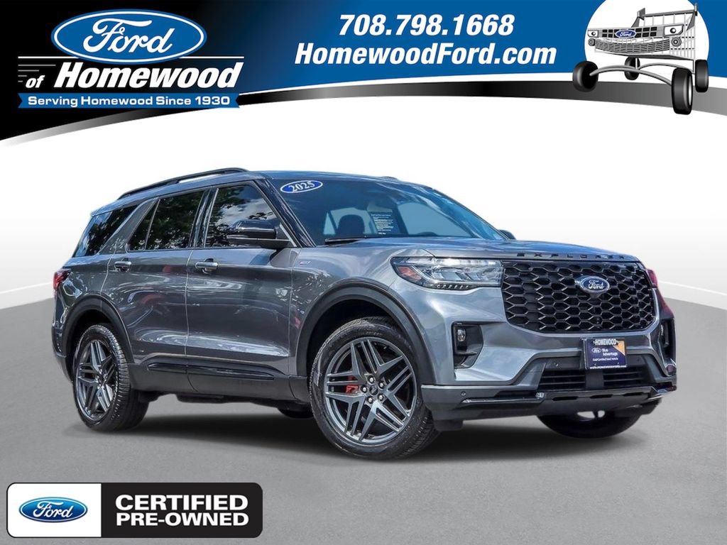 Certified 2025 Ford Explorer ST-Line w/ ST-Line Street Pack