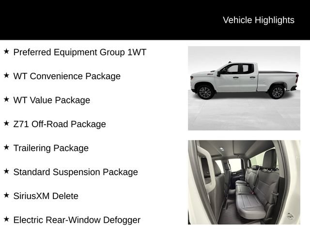 Certified 2025 Chevrolet Silverado 1500 W/T w/ WT Value Package AWD/4WD image 27