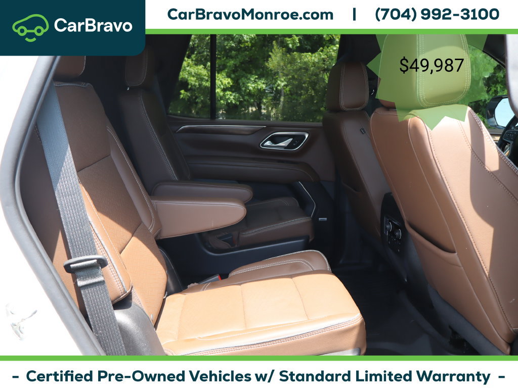 Certified 2022 Chevrolet Tahoe High Country AWD/4WD image 49