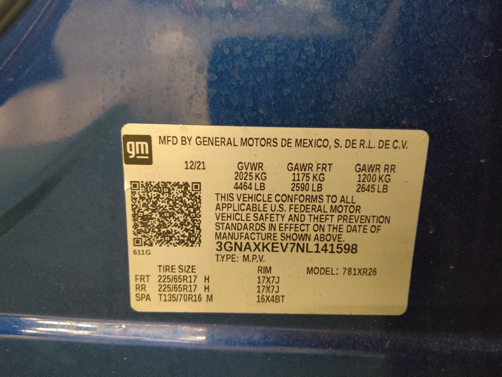 Used 2022 Chevrolet Equinox LT FWD image 33