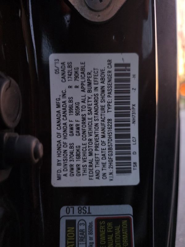 Used 2013 Honda Civic LX image 30