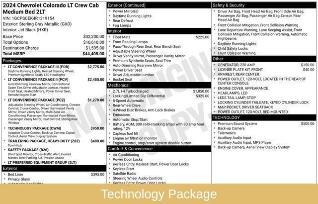 Used 2024 Chevrolet Colorado LT w/ LT Convenience Package III image 6