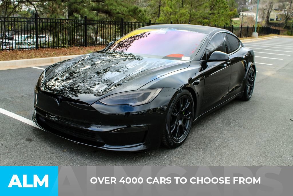 Used 2021 Tesla Model S Plaid image 3