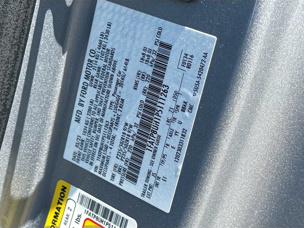 Used 2023 Ford Mustang Premium RWD image 28
