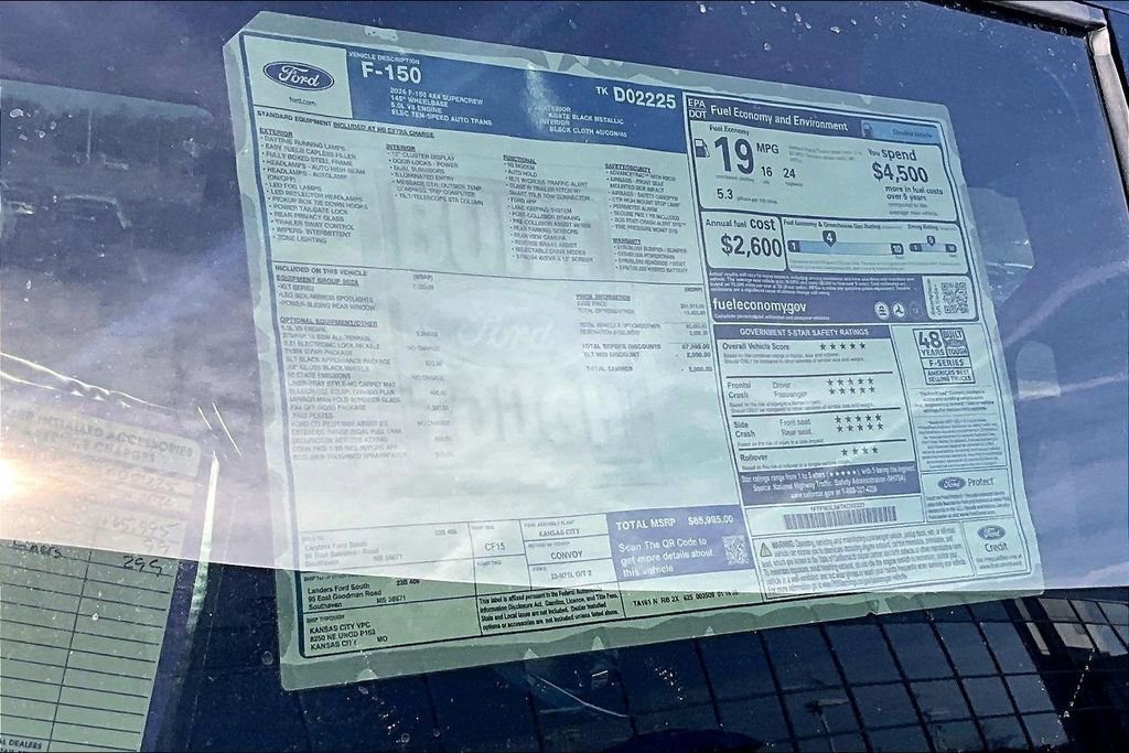 New 2026 Ford F150 XLT w/ Equipment Group 302A MID image 14