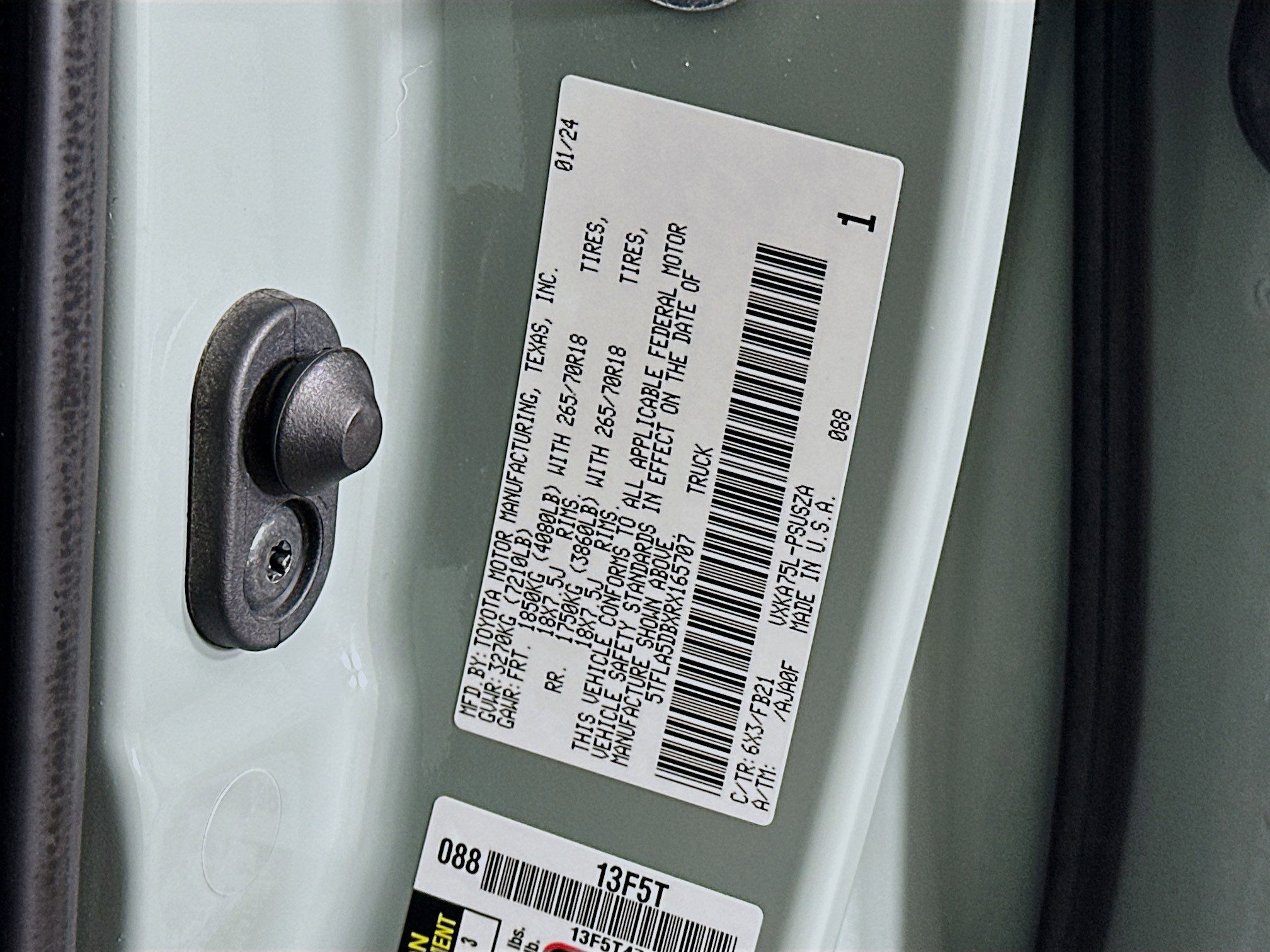 Used 2024 Toyota Tundra SR5 w/ TRD Off-Road Package image 12