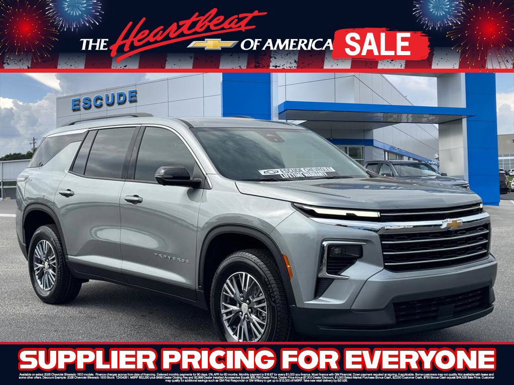 New 2027 Chevrolet Traverse LT w/ Driver Confidence Package