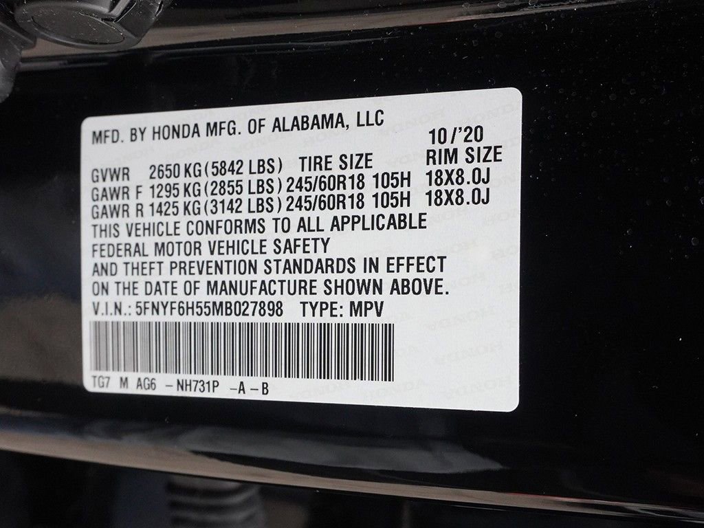 Used 2021 Honda Pilot EX-L image 58