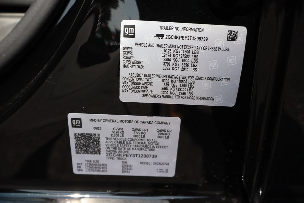 New 2026 Chevrolet Silverado 2500 LTZ w/ LTZ Convenience Package AWD/4WD image 28