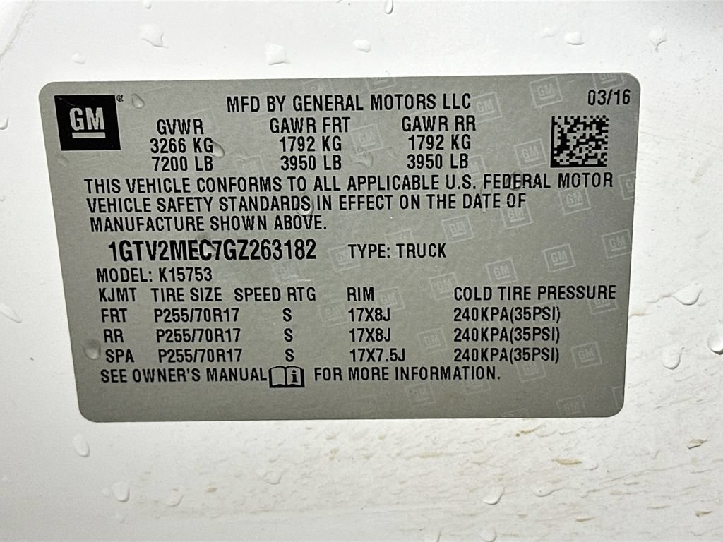 Used 2016 GMC Sierra 1500 SLE AWD/4WD image 30