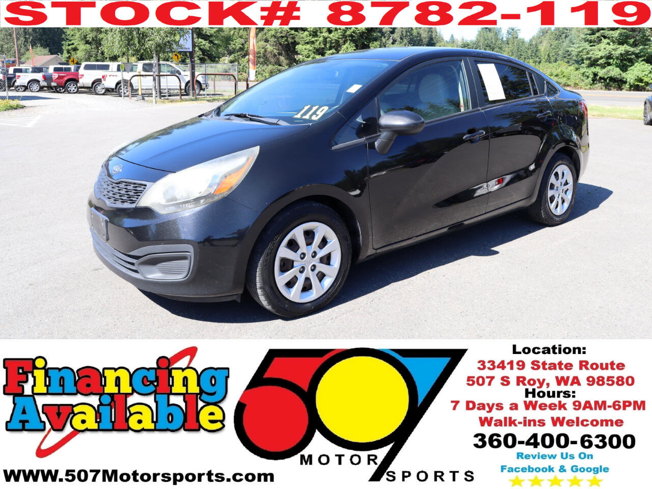 Used 2013 Kia Rio LX