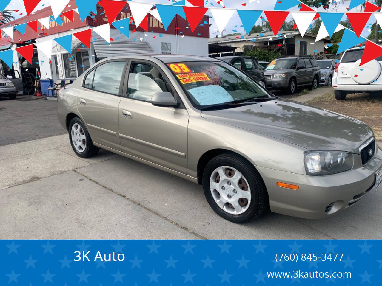 Used 2003 Hyundai Elantra GLS FWD image 1