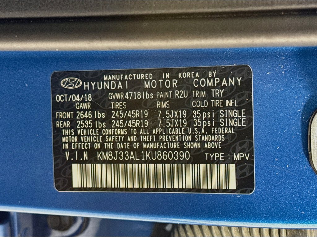 Used 2019 Hyundai Tucson Sport FWD image 33