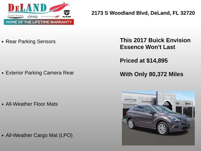 Used 2017 Buick Envision Essence FWD image 12