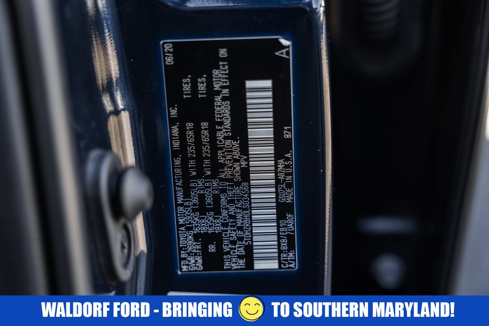 Used 2020 Toyota Highlander XLE image 43