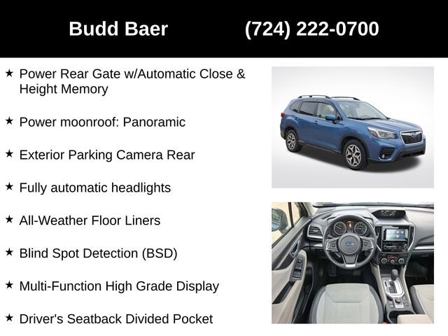 Used 2021 Subaru Forester Premium w/ Popular Package #1 image 14