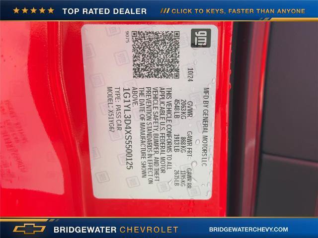 Used 2025 Chevrolet Corvette E-Ray AWD/4WD image 15