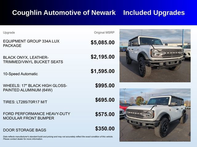 Used 2022 Ford Bronco Badlands image 3