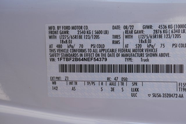 Used 2022 Ford F250 XL w/ STX Appearance Package image 23