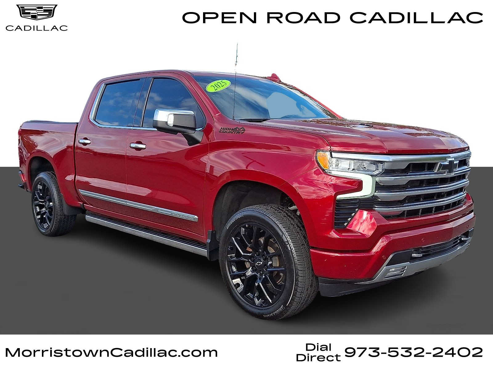 Used 2025 Chevrolet Silverado 1500 High Country w/ High Country Premium Package AWD/4WD image 1