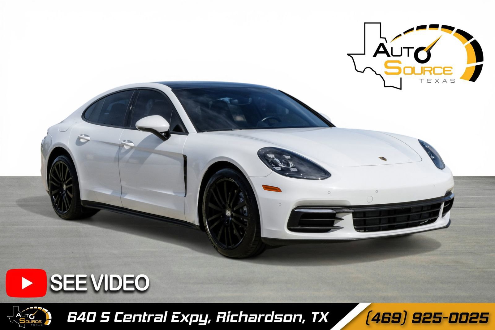 Used 2018 Porsche Panamera 4 AWD/4WD image 1