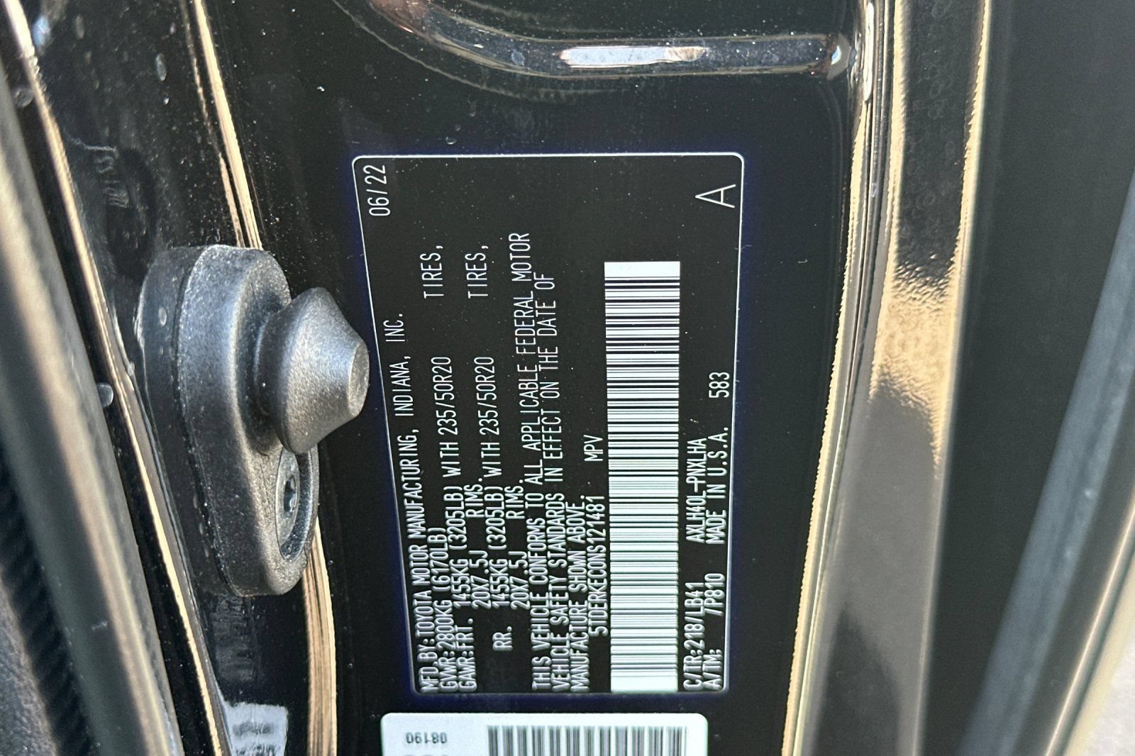 Certified 2022 Toyota Sienna Platinum FWD image 31