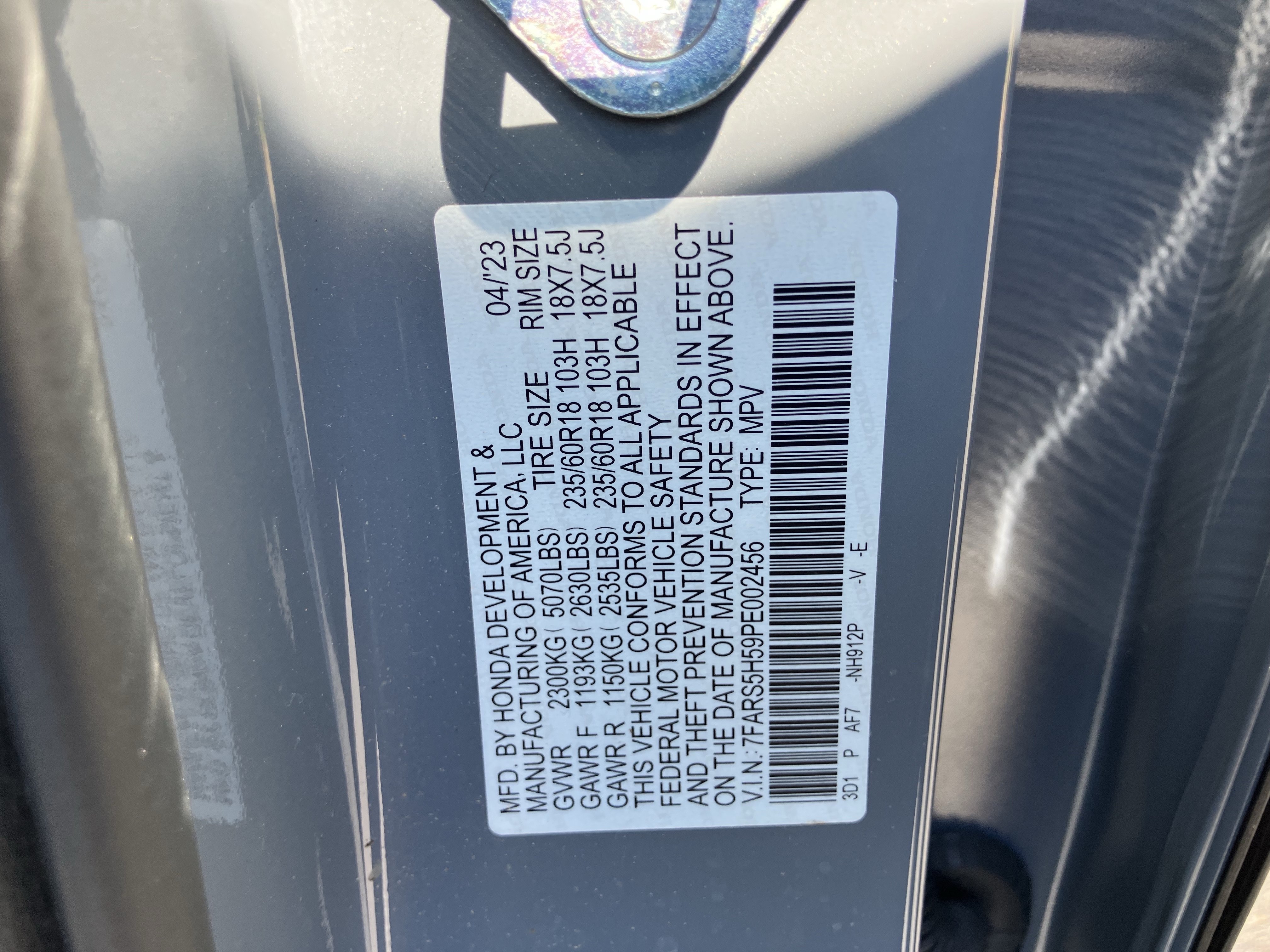 Certified 2023 Honda CR-V Sport image 39