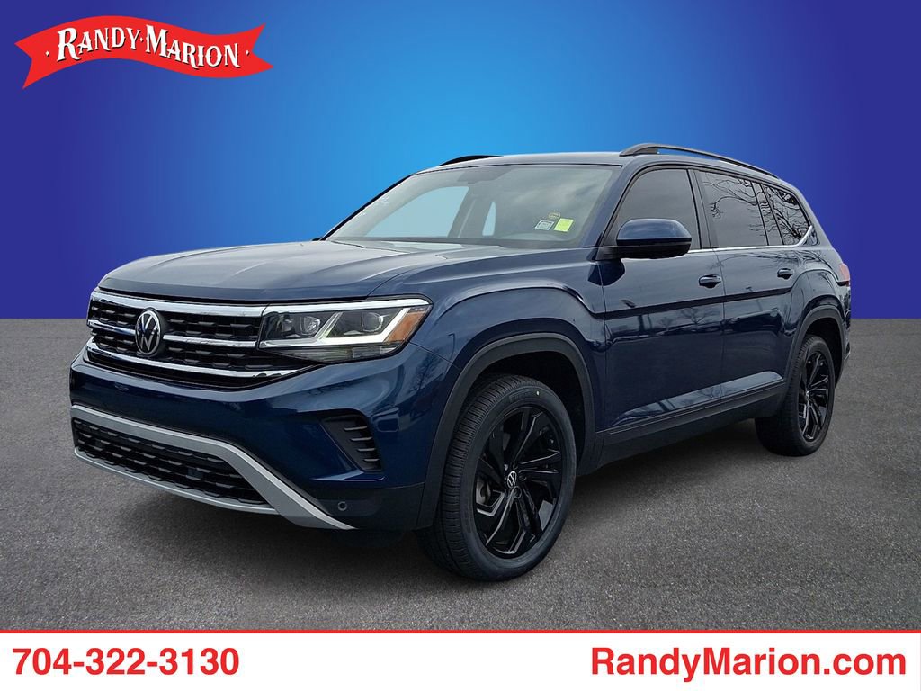 Used 2022 Volkswagen Atlas SE w/ Panoramic Sunroof Package