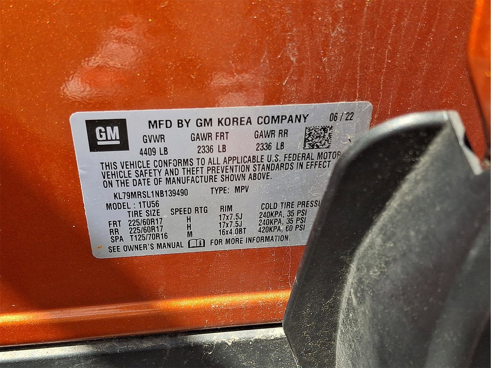 Used 2022 Chevrolet TrailBlazer LT w/ Sun and Liftgate Package AWD/4WD image 45