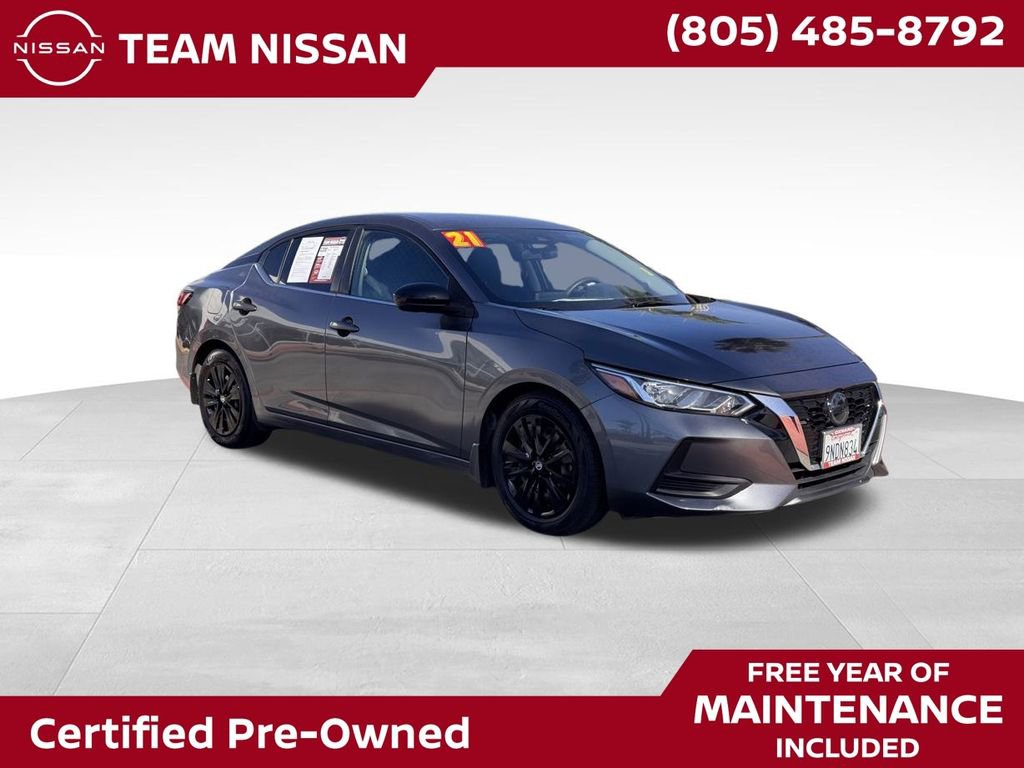 Certified 2021 Nissan Sentra S