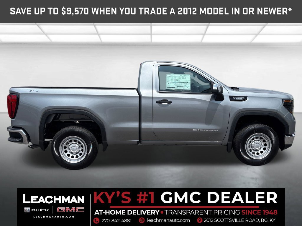 New 2026 GMC Sierra 1500 4x4 Regular Cab Pro w/ Pro Value Package image 2