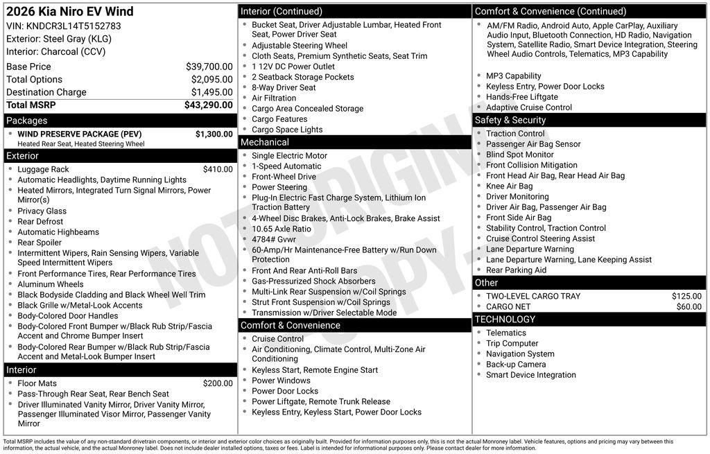 New 2026 Kia Niro Wind w/ Wind Preserve Package FWD video 2