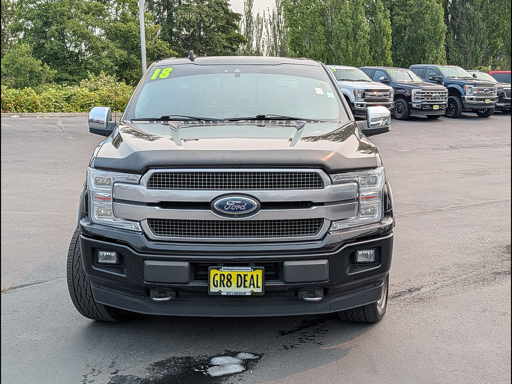 Used 2018 Ford F150 Platinum w/ Technology Package AWD/4WD image 4