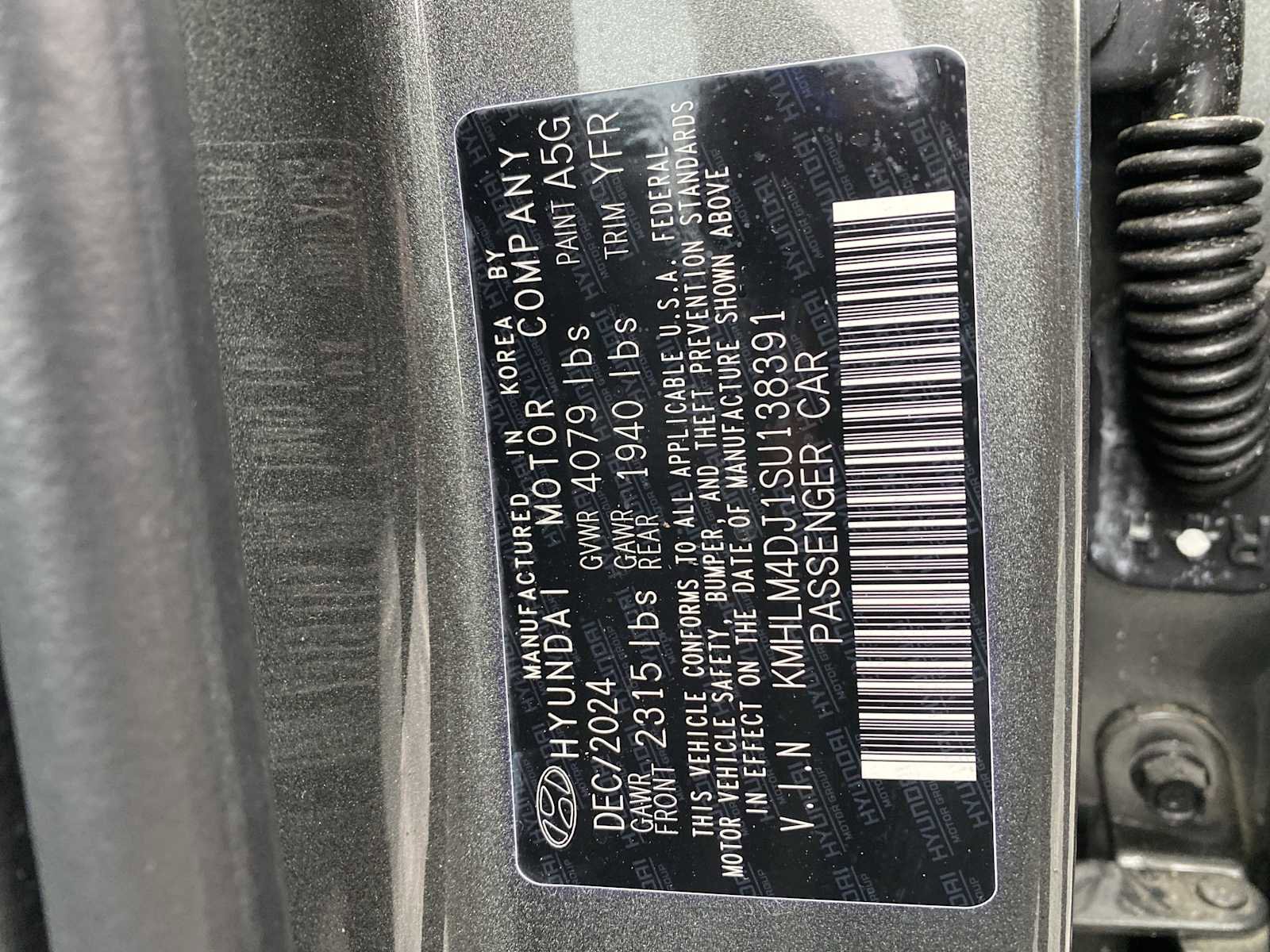 Certified 2025 Hyundai Elantra Blue image 32