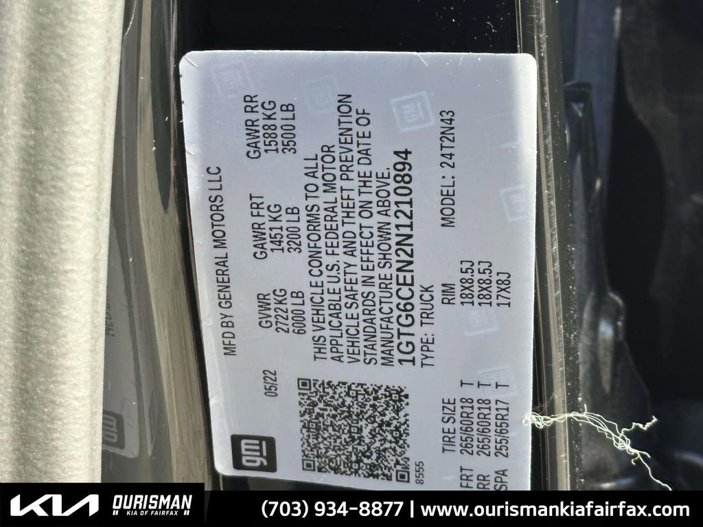 Used 2022 GMC Canyon Elevation w/ Elevation Premium Package image 33