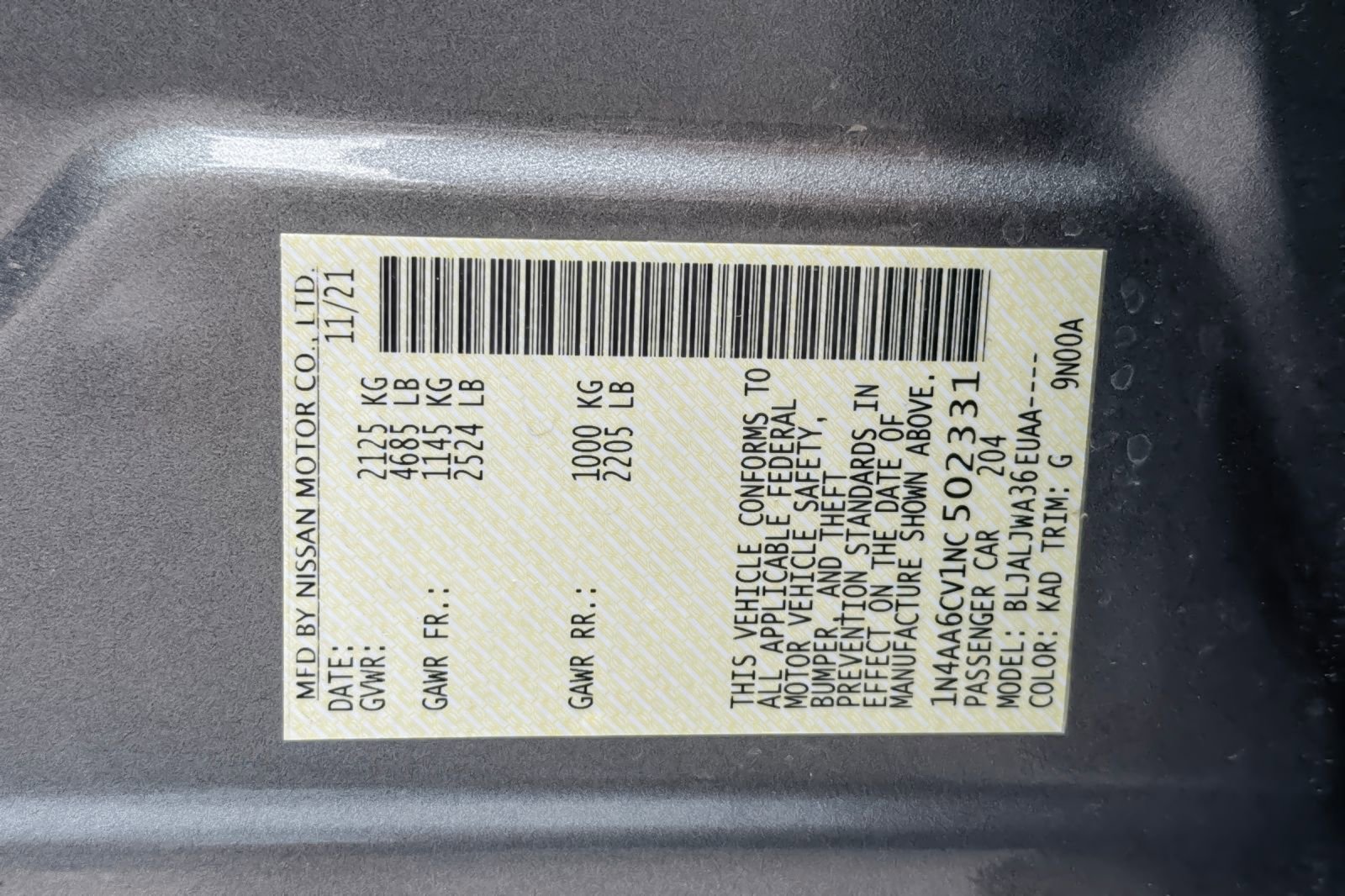 Used 2022 Nissan Maxima SV w/ Floor Mat Group FWD image 39