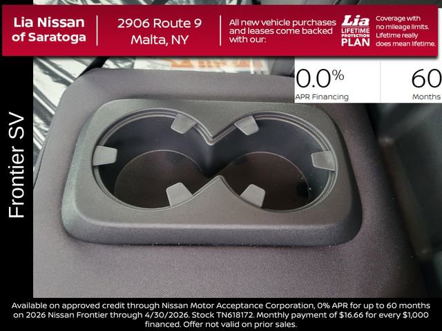 New 2026 Nissan Frontier SV w/ SV Convenience Package image 31