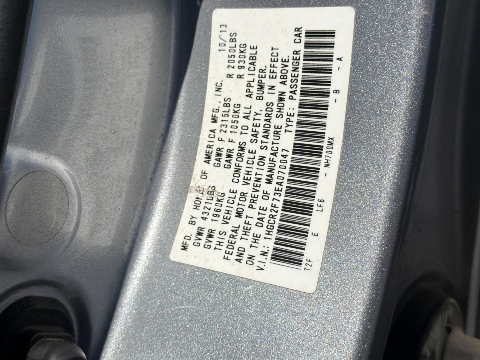 Used 2014 Honda Accord EX image 18