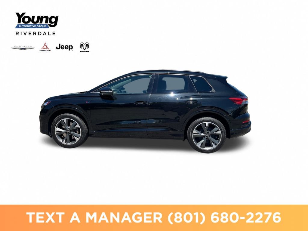 Used 2023 Audi Q4 e-tron Premium Plus w/ Premium Plus AWD/4WD image 2