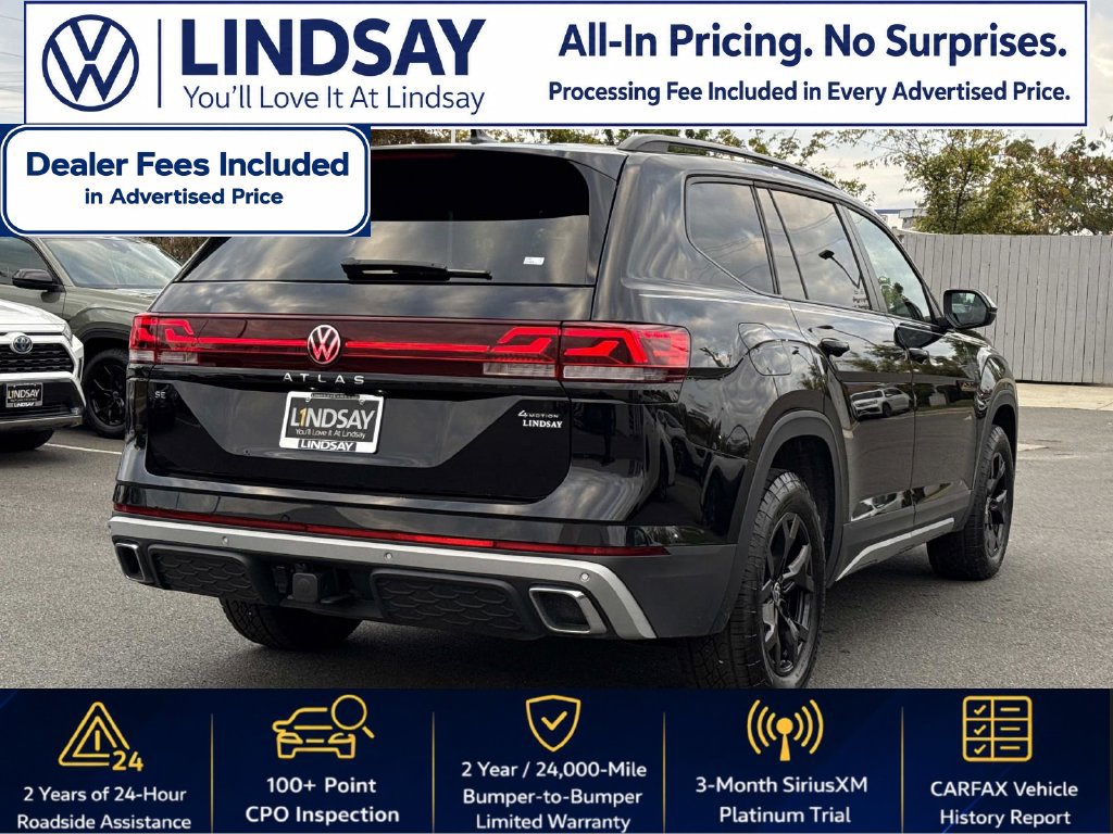 Used 2025 Volkswagen Atlas Peak Edition SE AWD/4WD image 3