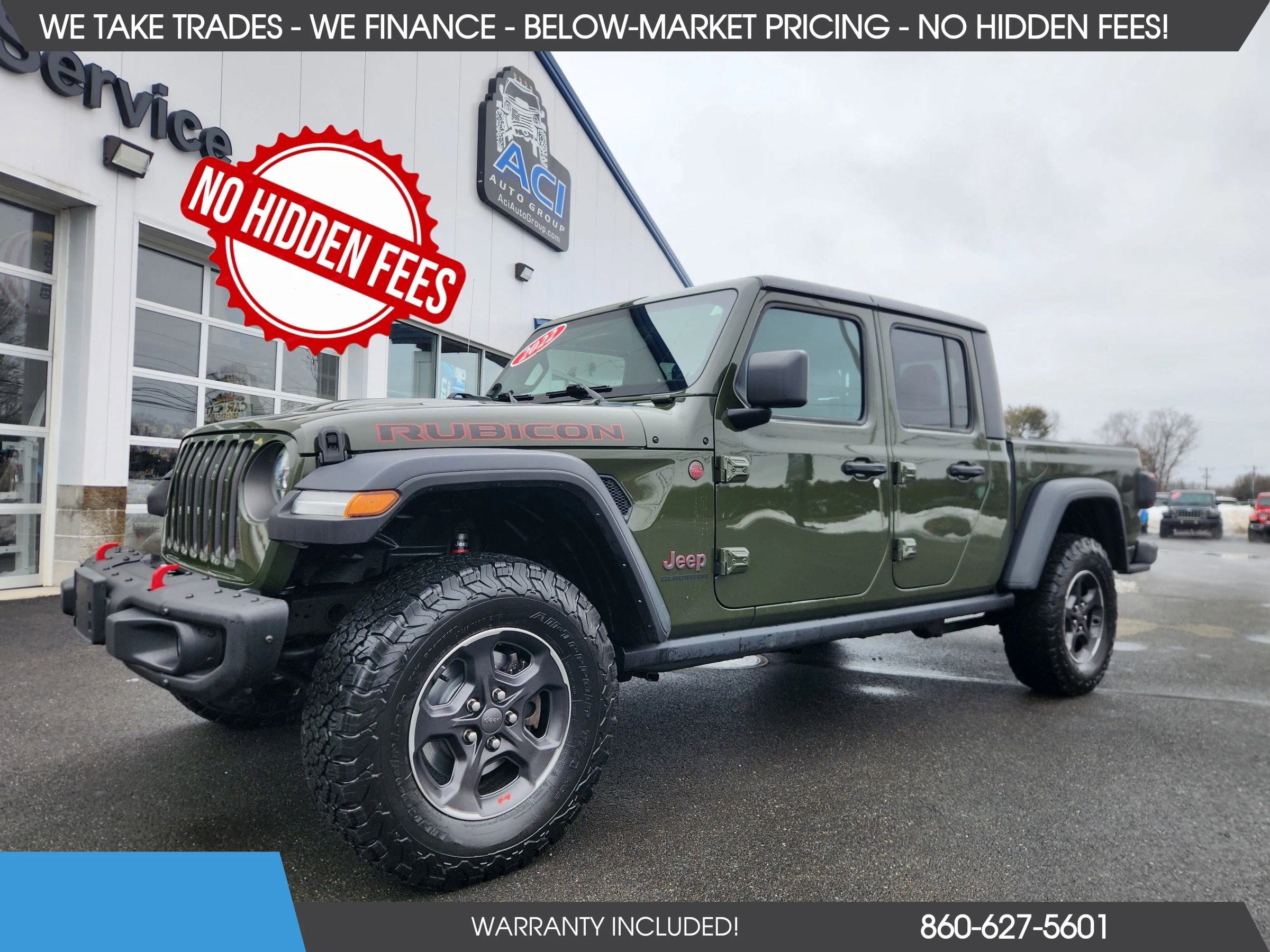 Used 2022 Jeep Gladiator Rubicon w/ LED Lighting Group