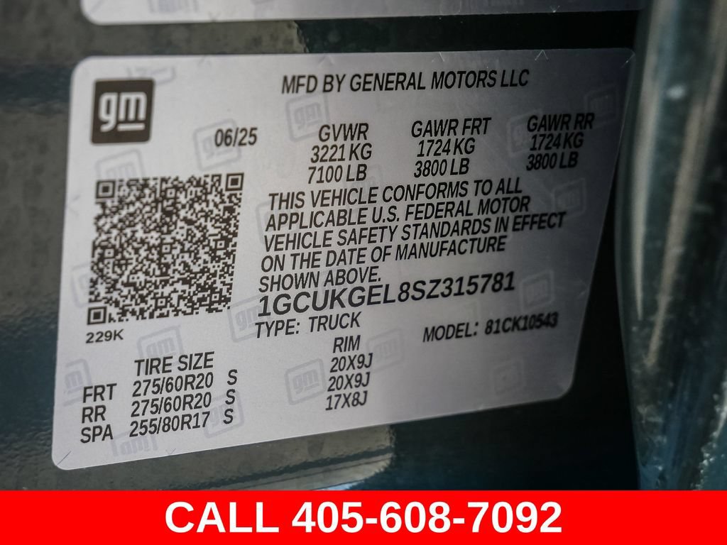 Used 2025 Chevrolet Silverado 1500 LTZ AWD/4WD image 71