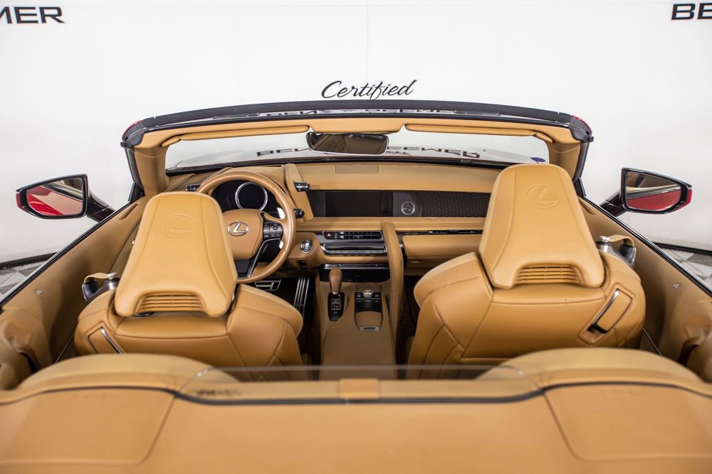 Used 2021 Lexus LC 500 Convertible w/ Touring Package RWD image 15